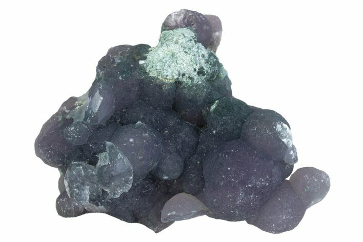 Purple and Green Botryoidal Grape Agate - Indonesia #369850